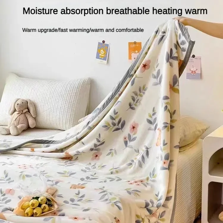 Хлопковое толстое одеяло зимнее детское с принтом персонализированный