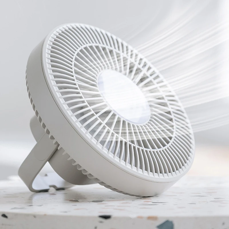 

Y4QF 3 in 1 Remote Control Gazebo Fan USB Charging Fan with Hook Powerbanks Canopy Fan Camping Lamp for Hurricane Emergency