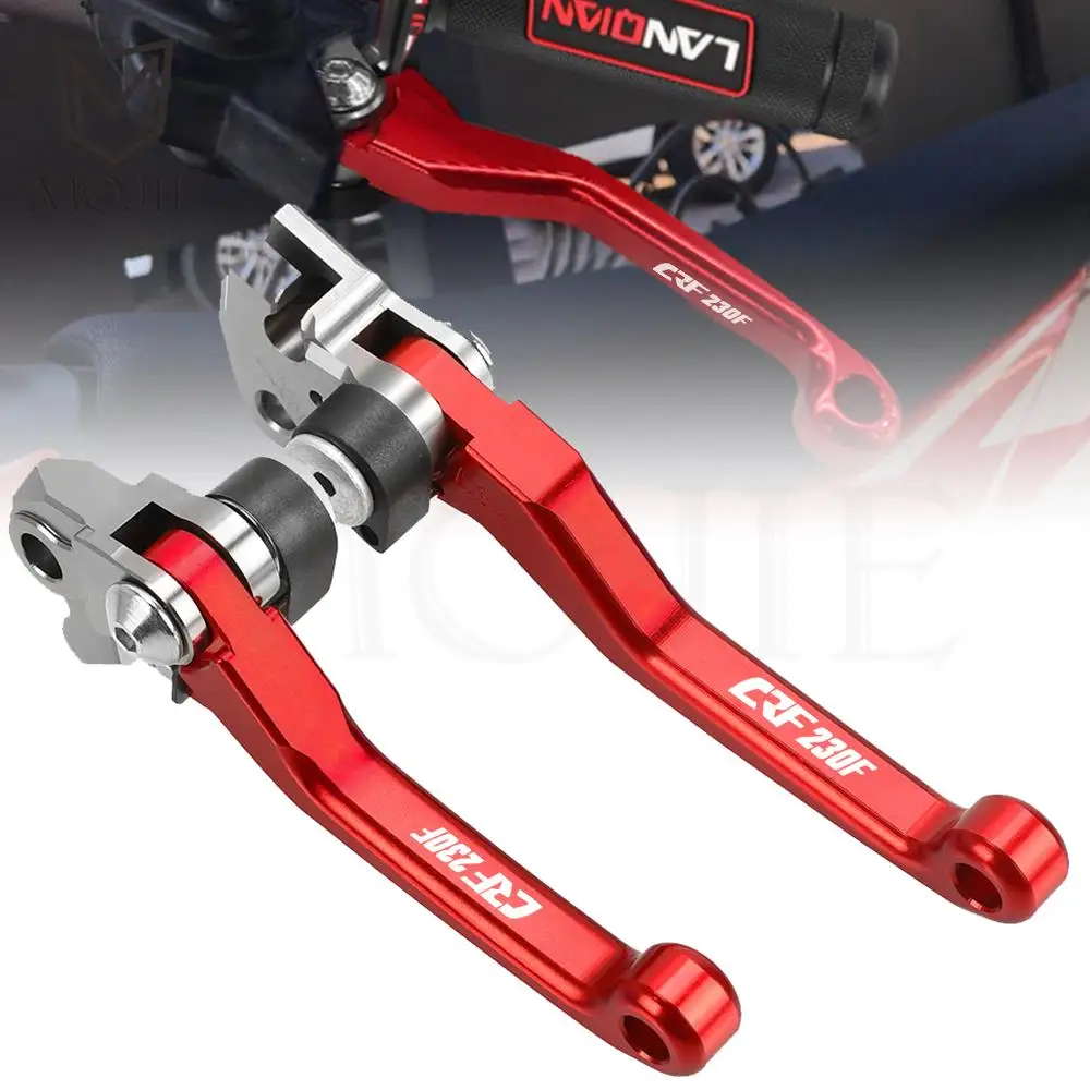 

For Honda CRF230F 2003-2017 2016 2015 2018 2019 CRF 230F 150F CNC Motorcycle Dirt Pit Bike Pivot Brake Clutch Levers Handle bar