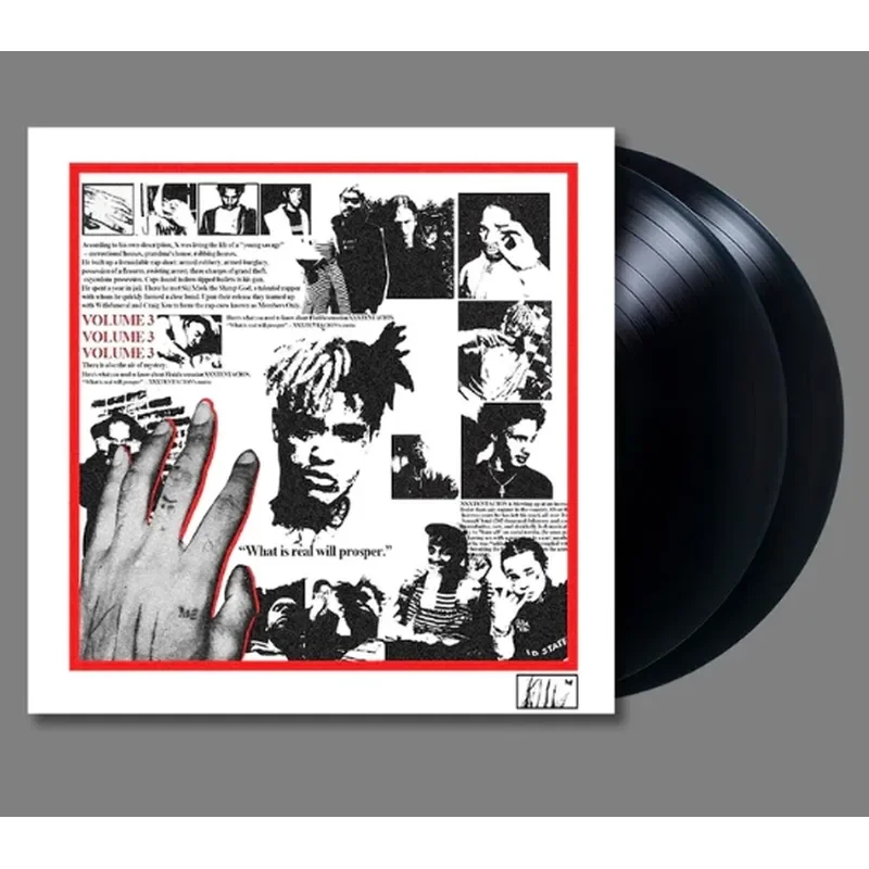 Фото Оригинальный виниловый альбом XXXTENTACION Members Only Vol 3 (2LP) для фанатов №1