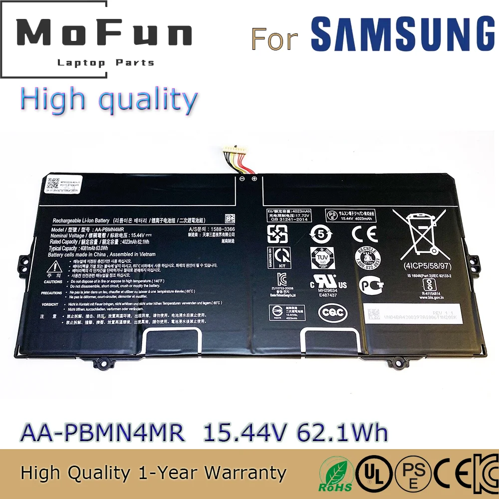 Новый высококачественный Аккумулятор для ноутбука Samsung Galaxy Book Pro NP935XDB NP950QED 15 44 в