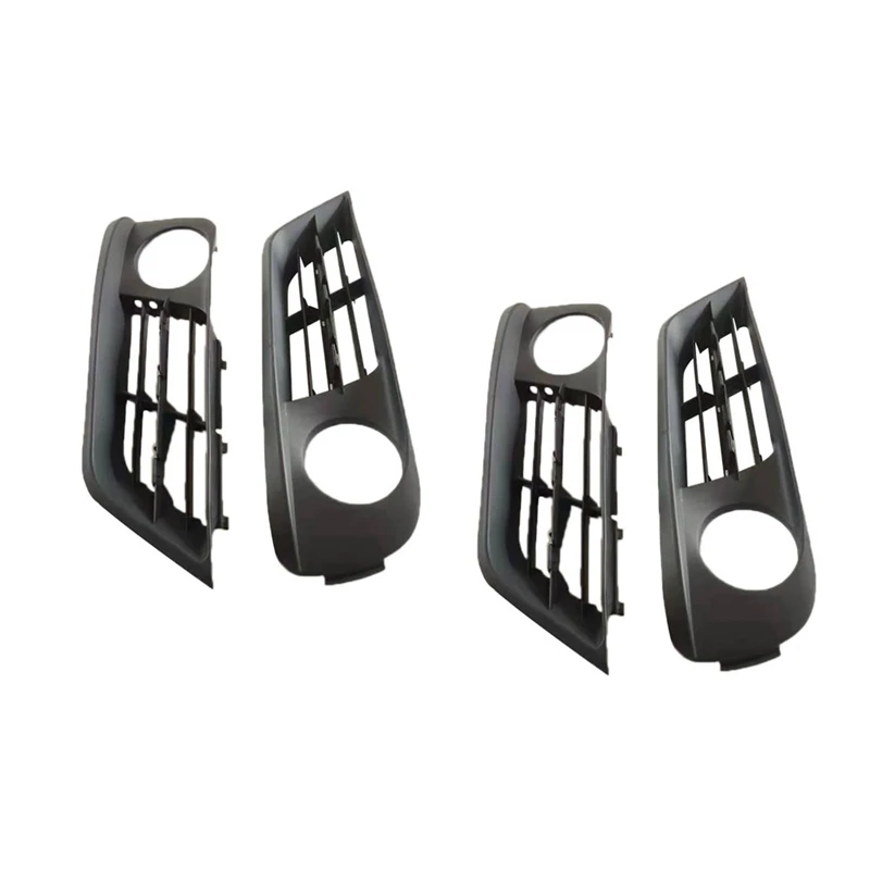 

1 PC Black Bumper Ventilation Grille For BMW 5 Series F07 Fog Lamp Bezel 51117331671 (Left)