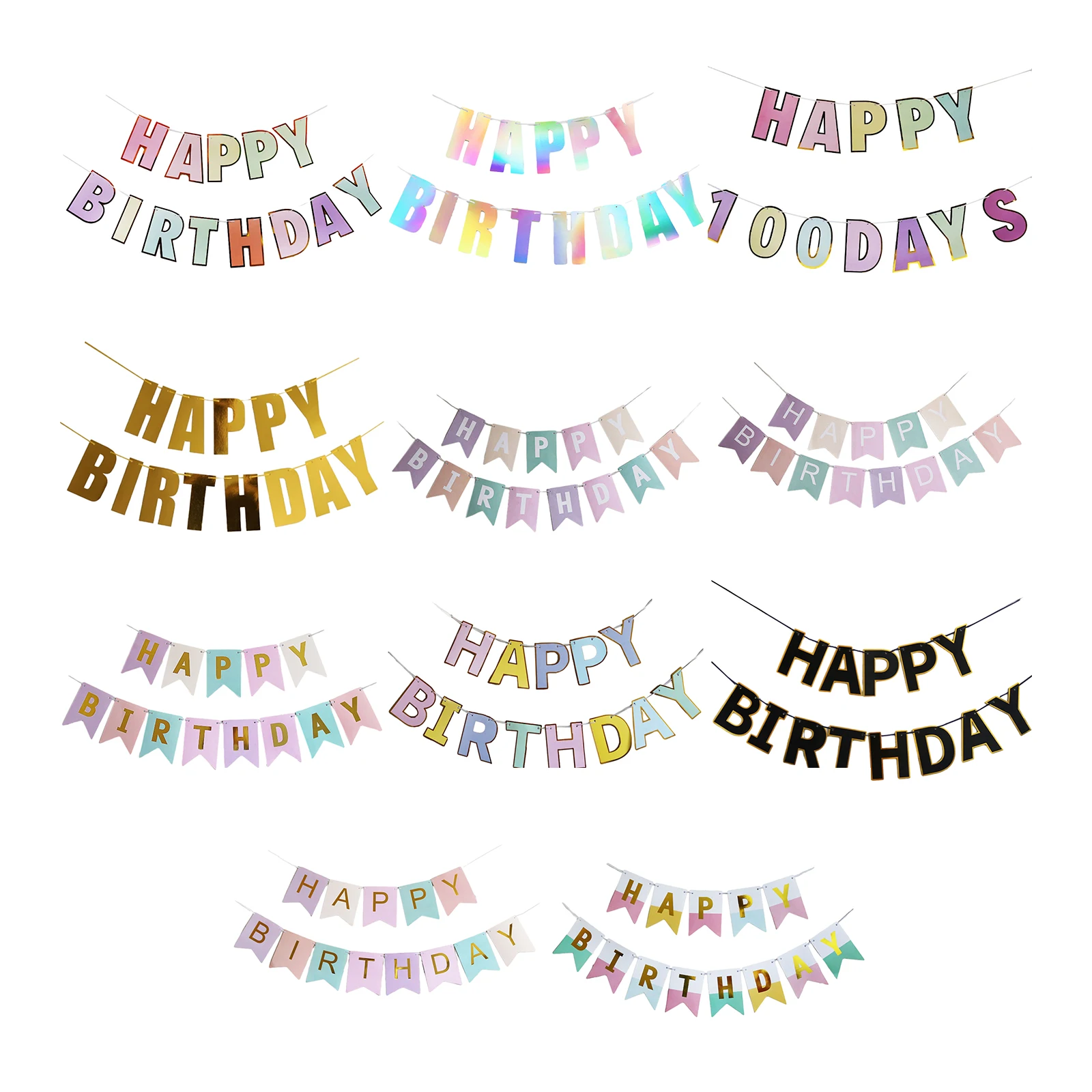 1 шт./комплект баннер на день рождения 16-4 фута