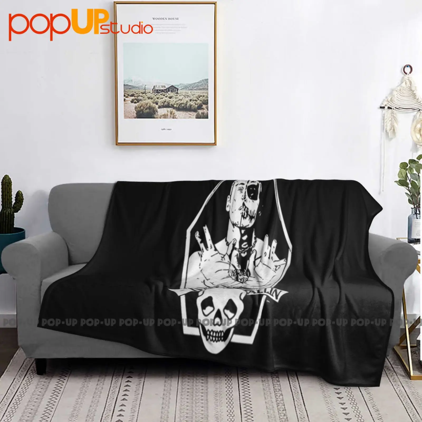 Фото Aew Darby Allin Coffin Ультра-мягкое одеяло, одеяло, зимние чехлы на диван, чехлы на кровать №3