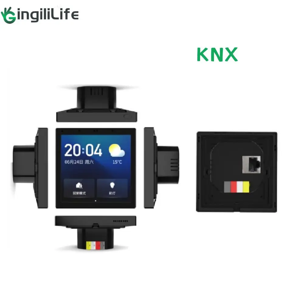 Четырехдюймовый переключатель KNX для умного дома
