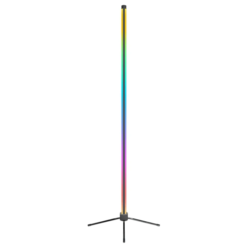 Bluetooth APP Smart Corner Floor Lamp Remote Control RGB LED Corner Light