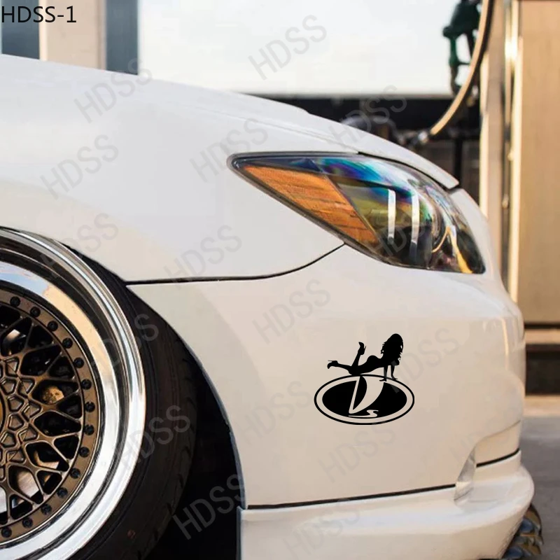 HDSS-Funny сексуальная виниловая наклейка для девочек наклейки автомобиля Стайлинг