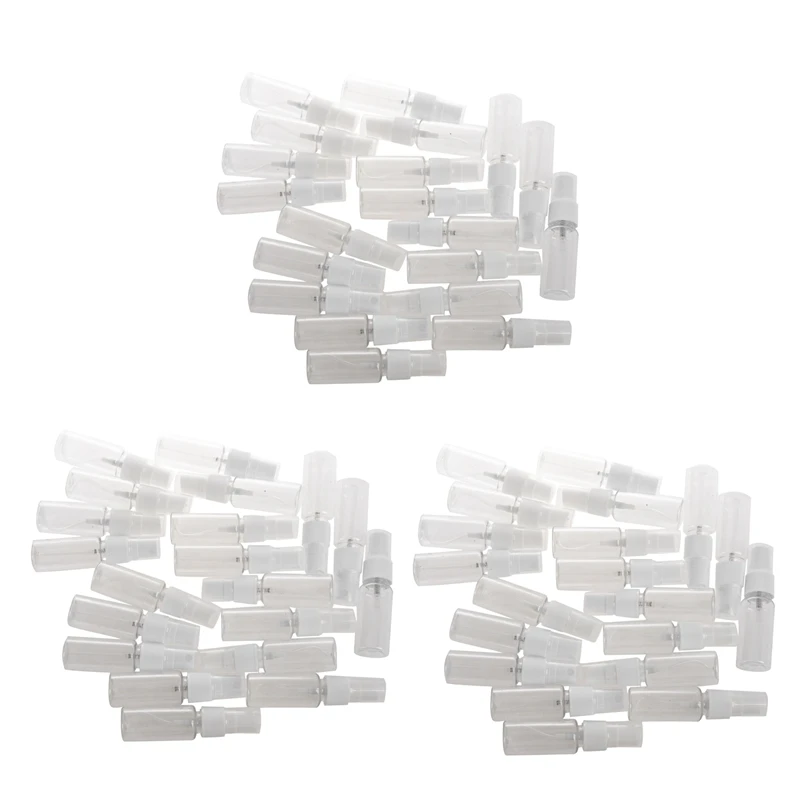 

60 Packs Of Clear Plastic Fine Mist Spray Bottle,20Ml,For Essential Oils, Travel, Perfumes And More