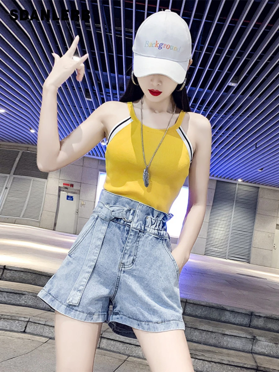 

Топ женский летний облегающий универсальный, майка без рукавов