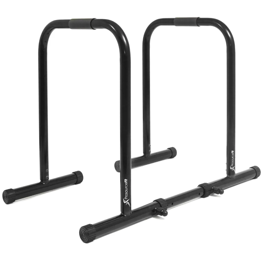 Dip Stand Station Body Press Bar with Safety Connector Gym Equipment for Home Workout Equipments Accessories Strength Training