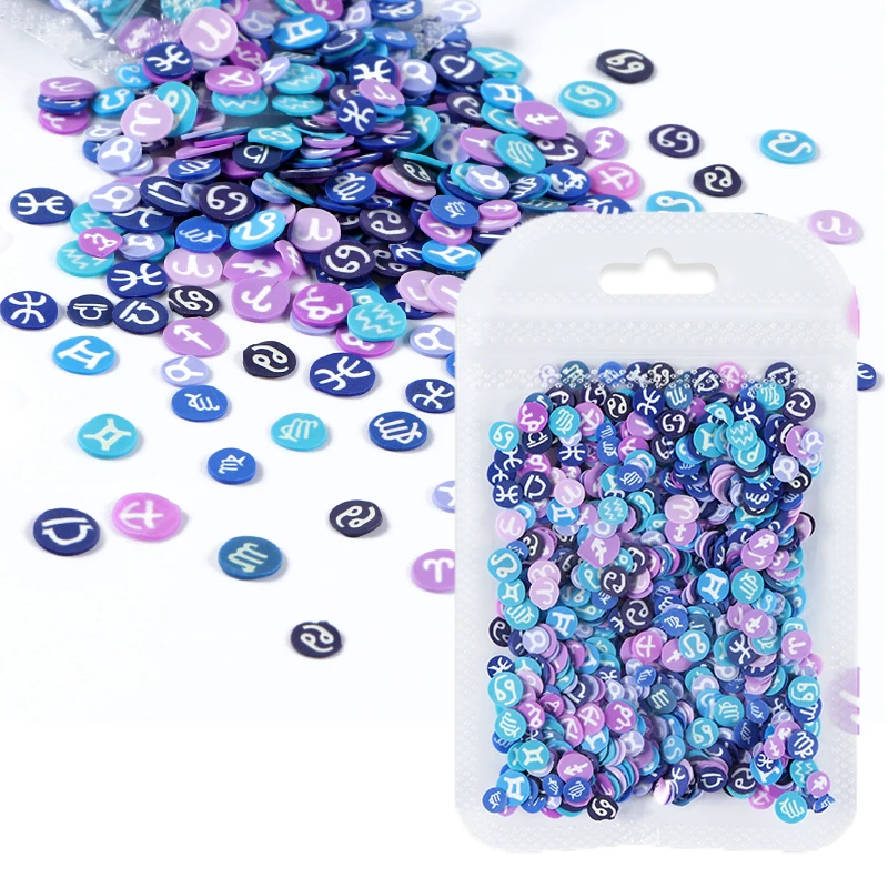 

10g Constellation Polymer Clay Slices Filler For UV Epoxy Resin Filling Accessories Craft DIY Silicone Mold Jewelry Making Tools