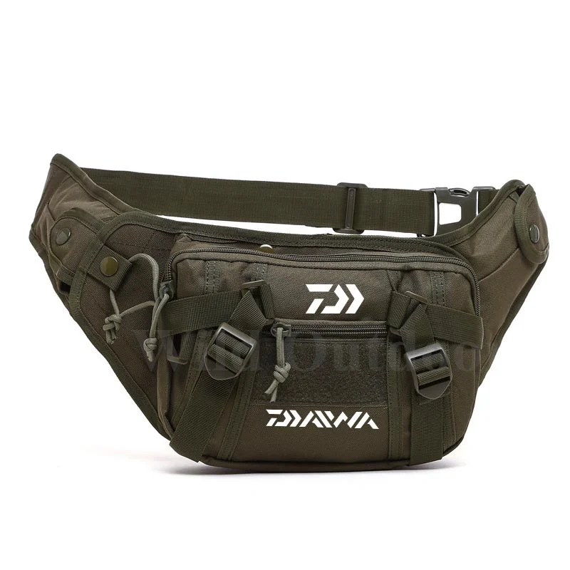 

Daiwa Outdoors Tactical Men's Breathable Waterproof Chest Pack Multifunctional Travel Riding Climbing Camouflage Fishing Bags