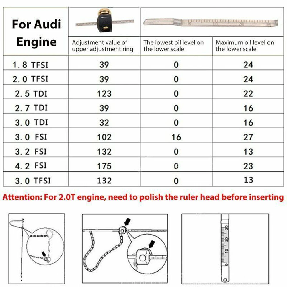 

Датчик уровня масла двигателя для A6, A5, A4, 610 л
