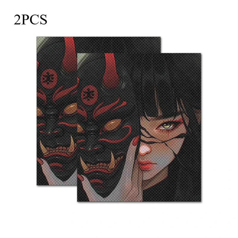 

Набор Из 2 Водонепроницаемых Солнцезащитных Наклеек JDM Для Мотоциклов, Скутеров