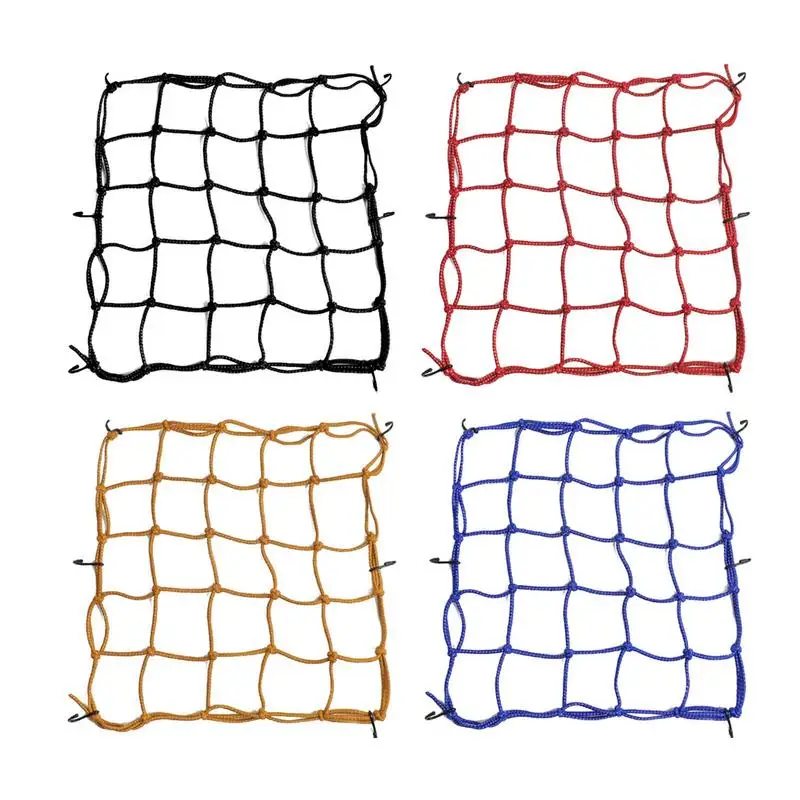 

1pcs Motorcycle Luggage Net Motorbikes Helmet Mesh Fuel Tank Storage Bikes Elastic Reflective Baggage Accessories For Moto