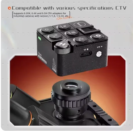 Фото Промышленная камера 4K с импортным CMOS-сенсором для прямых трансляций и обучения, для микроскопа Qianli 6558 Gorilla №2