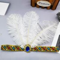 feather sequin headbands women party costume hairband headpiece women ladies fashion party costume hair accessories