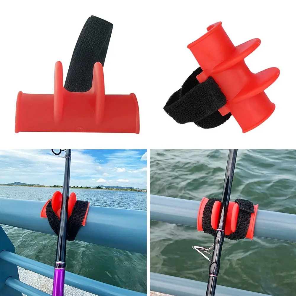 

Silicone Outdoor Feeder Pod Stand Holder Boat Fishing Rod Holder Carp Fishing Accessories Soft Fishing Pole Tackle