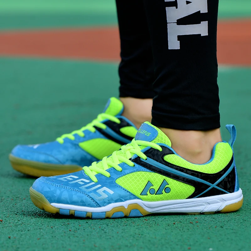 New Professional Table Tennis Training Shoes for Men and Women Outdoor Fitness Badminton Shoes Volleyball Shoes Size 36-45