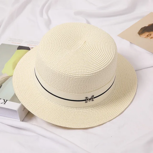 Women Straw Hats Panama Wide Brim Jazz 