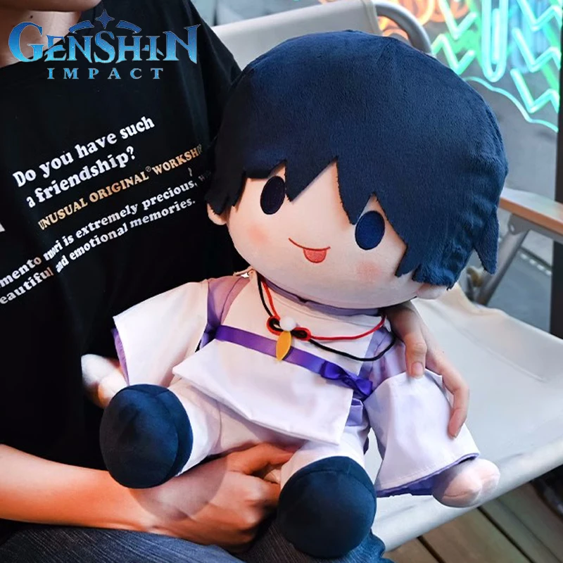 

40cm Genshin Impact Wanderer Kunikuzushi Plush Toys Scaramouche Balladeer Stuffed Plushie Doll Fans Children Toys Birthday Gift