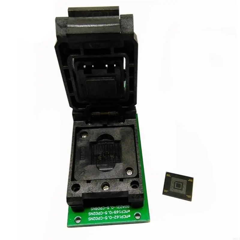 Фото 96BA EMMC169 сжигание чипа сокет EMMC169 Тестовый сокет EMMC BGA Adapter Легко в использовании №5