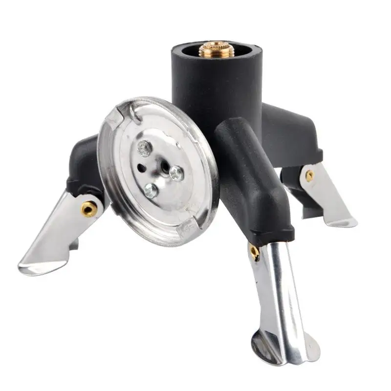 

Portable Gas Stove Stand Adapter Outdoor Camping Three-Leg Stand Stove Transfer Head Outdoor Tripod Gas Stove Connector