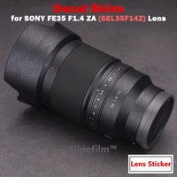 35 1 4 lens premium decal skin for sony fe 35mm f1 4 za lens protector fe35 f1 4za anti scratch cover film sticker
