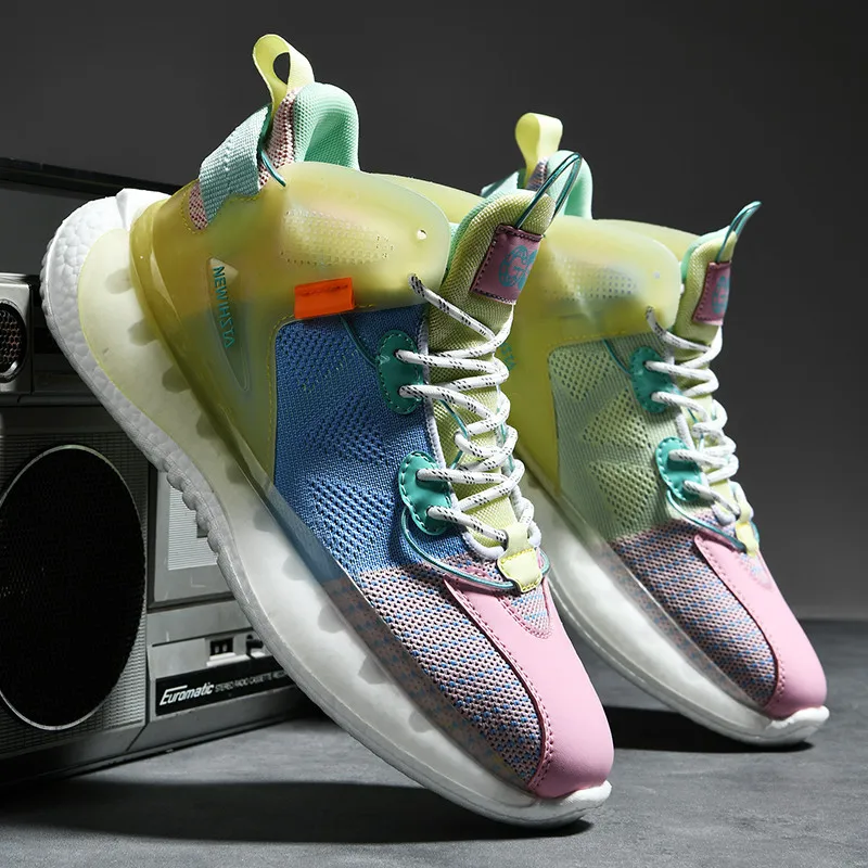 2022 Men's Casual Running Shoes Popcorn Student Sneakers Men High Quality Fashion Print Tennies Leisure Outdoor Shoes