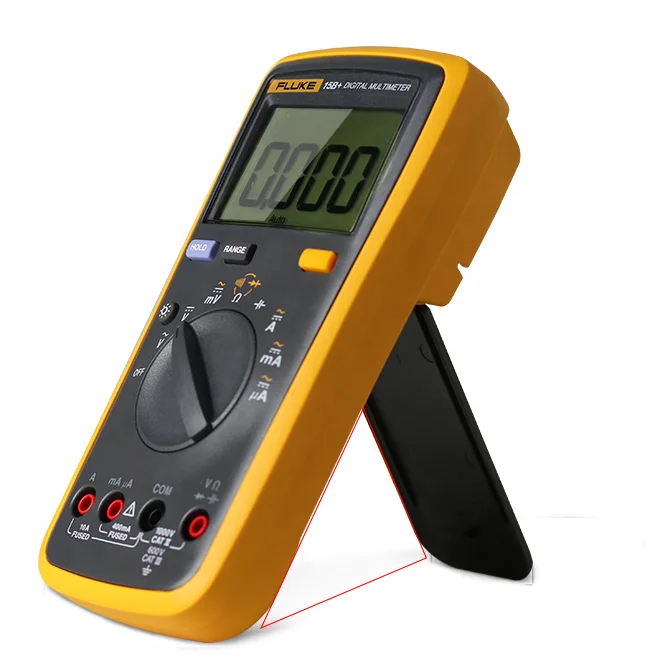 

100% Original Fuluke 15B+ / 17B+ / 18B+ / 12E+ Auto Digital Range Multimeter DMM AC / DC / Diode / R / C Voltage Current Tester