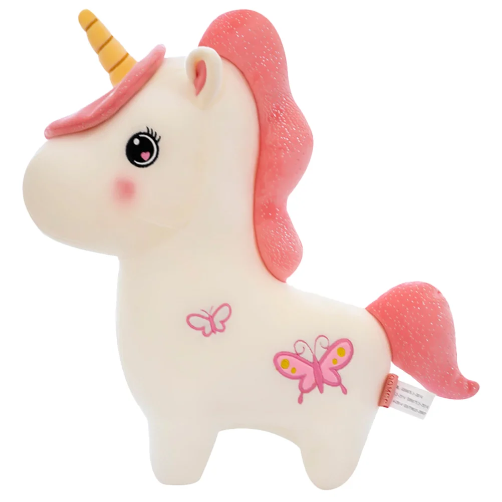 

For Girls Stuffed Animals Plush Pillow Pony Plushie Toysplushies Animal Kid Toy Bed