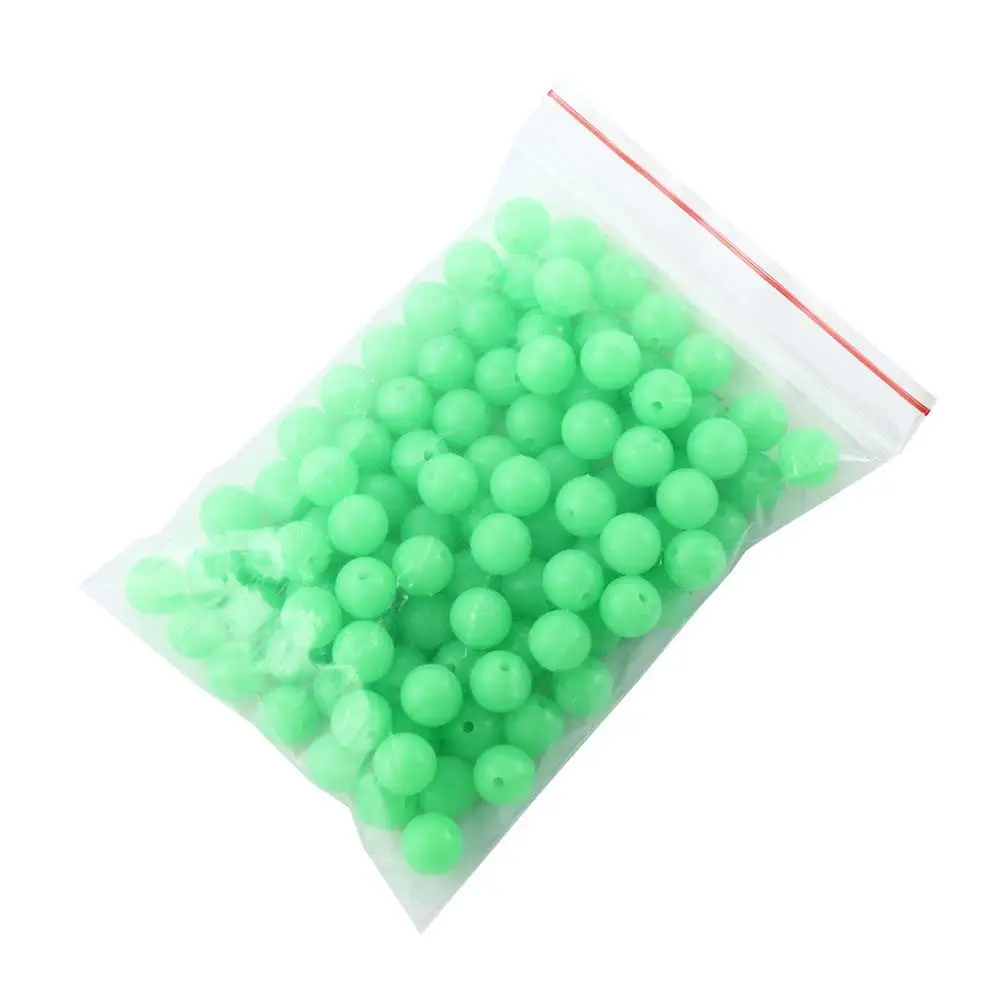 

Bead Bait Night Fishing Glowing Balls Float Balls Stopper Light Glowing Float Balls Fishing Stopper Luminous Fishing Beads