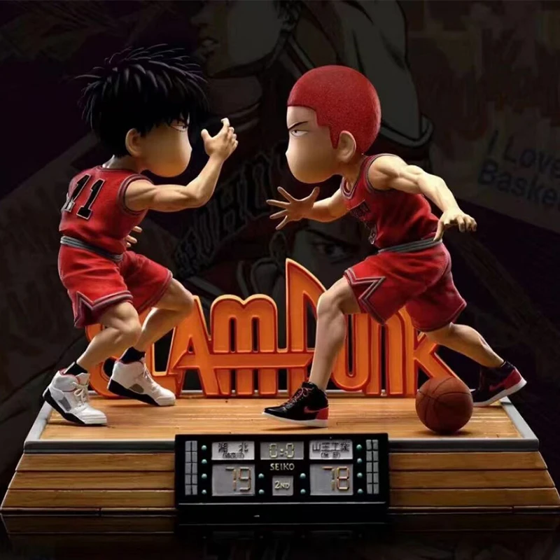 

Фигурка аниме Slam Dunk, 15 см, сакураги, ханамичи, рукава, модель kaeстатуэтка из ПВХ, аниме, периферическая фигурка, коллекционная декоративная иг...
