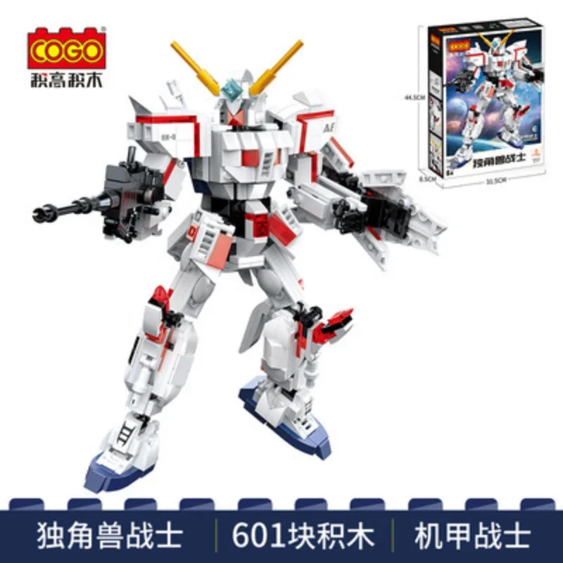 

HG Gundam Mecha Warrior Model Assembling Building Blocks Toy Strong Attack Unicorn Robot with Bracket Hand Ornaments