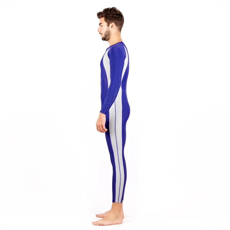 UPF 50+ Lycra Rash Guard Women Men Full Body One Piece Swimwear Sun Protection Long Sleeve Quick Dry Wetsuit Beach Diving Suit