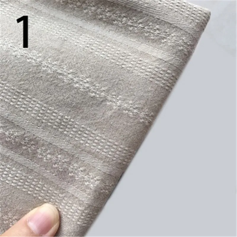 Жаккардовая японская пряжа окрашенная хлопчатобумажная ткань материал для