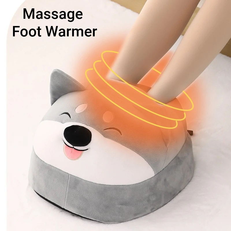 Winter Foot Warmer Massager Soft USB Electric Plantar Blanket 3 Modes Fast Heating Feet Pad Removable Washable Warm Foot Cover