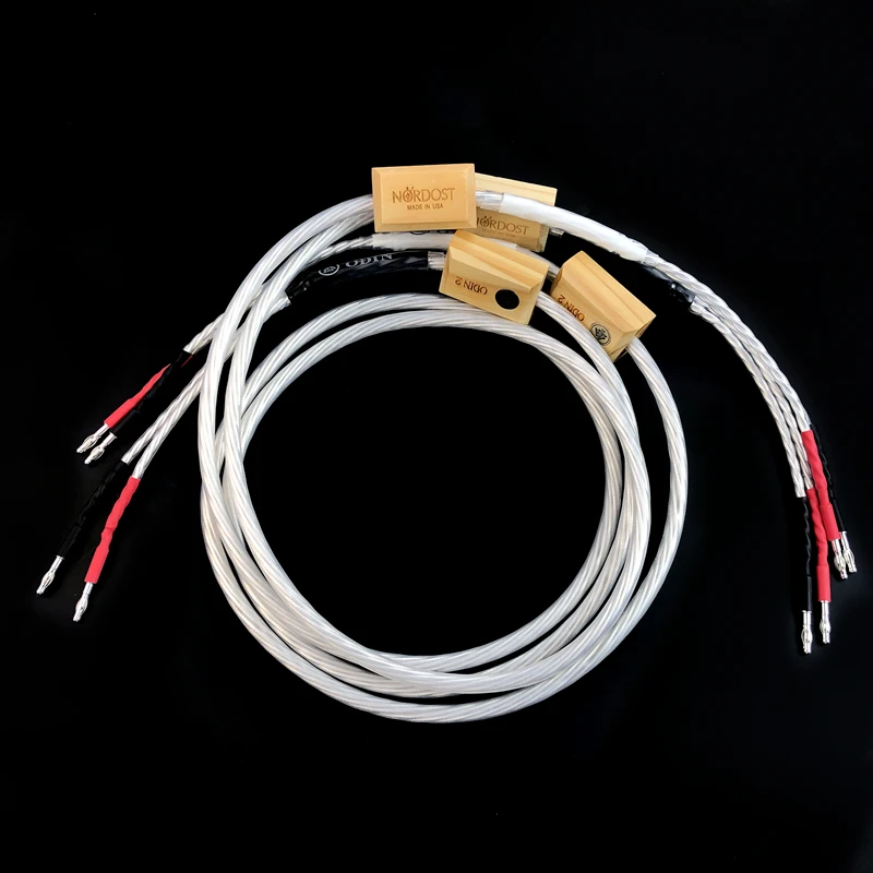 Nordost Odin 2 серебряный акустический кабель Hi-Fi класса Fever с разъемом типа банан
