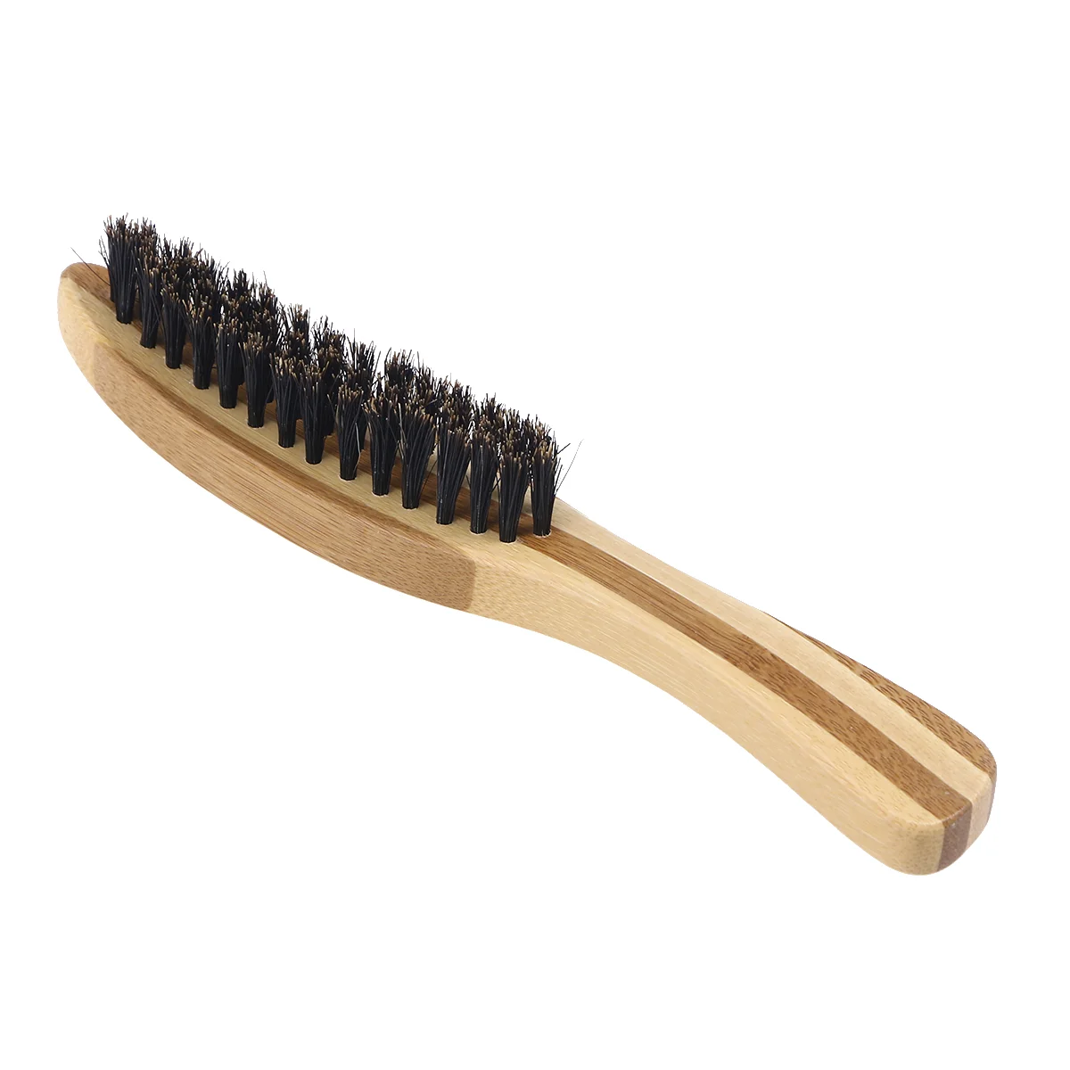 

1pc Beard Brush Anti Static Natural Wood Stylish Mustache Brush for Salon