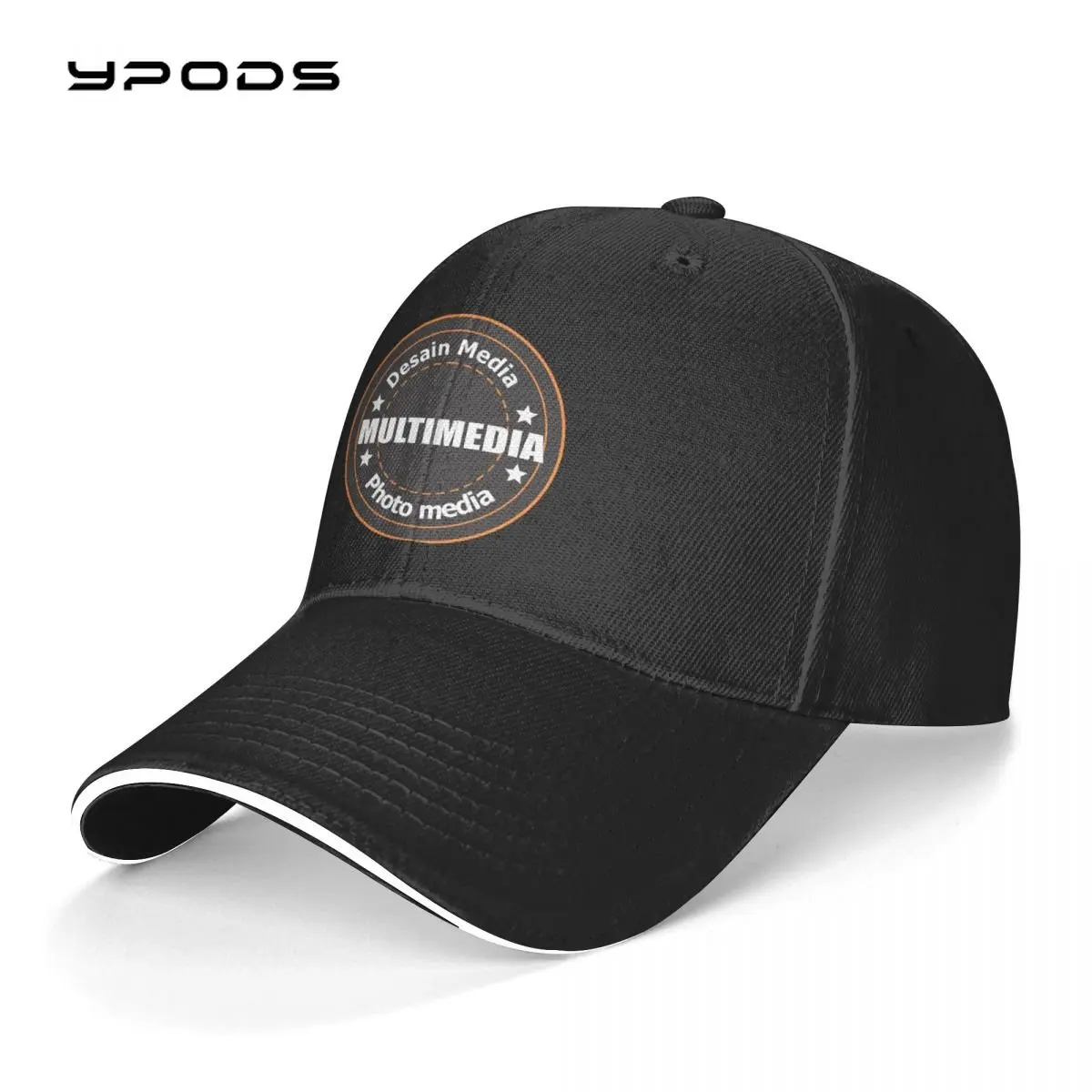 

Baseball Cap Men MULTIMEDIA Photo Media Fashion Caps Hats for Logo Asquette Homme Dad Hat for Men Trucker Cap