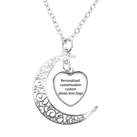 Персонализированное ожерелье из цинкового сплава