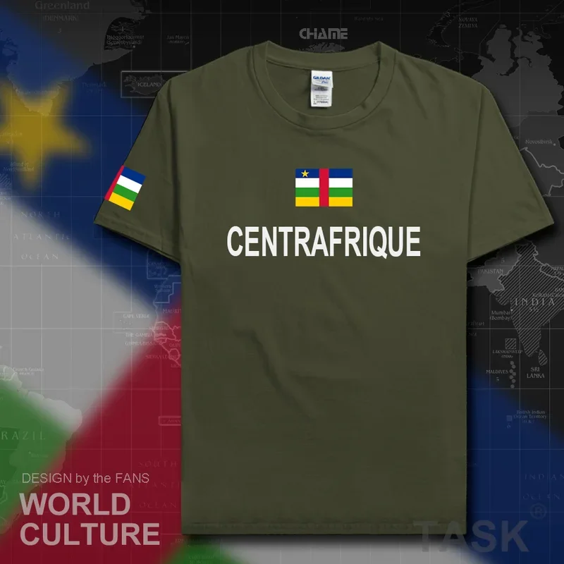 Футболка Центральноафриканской Республики Centrafrique 2019 трикотажные изделия