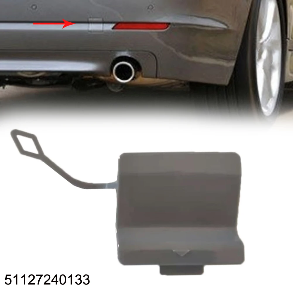 

Cap Tow Hook Cover 1pc 51127240133 Car Accessories Durable Plastic Practical Rear Bumper Replacement Brand New