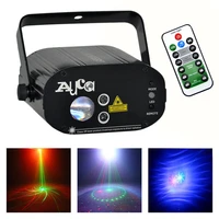 aucd mini portable 9w rgb led lamp auto sound 200mw projector laser lights for holiday home party dj show stage lighting w 08rg