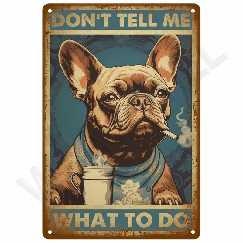 

Металлическая винтажная вывеска