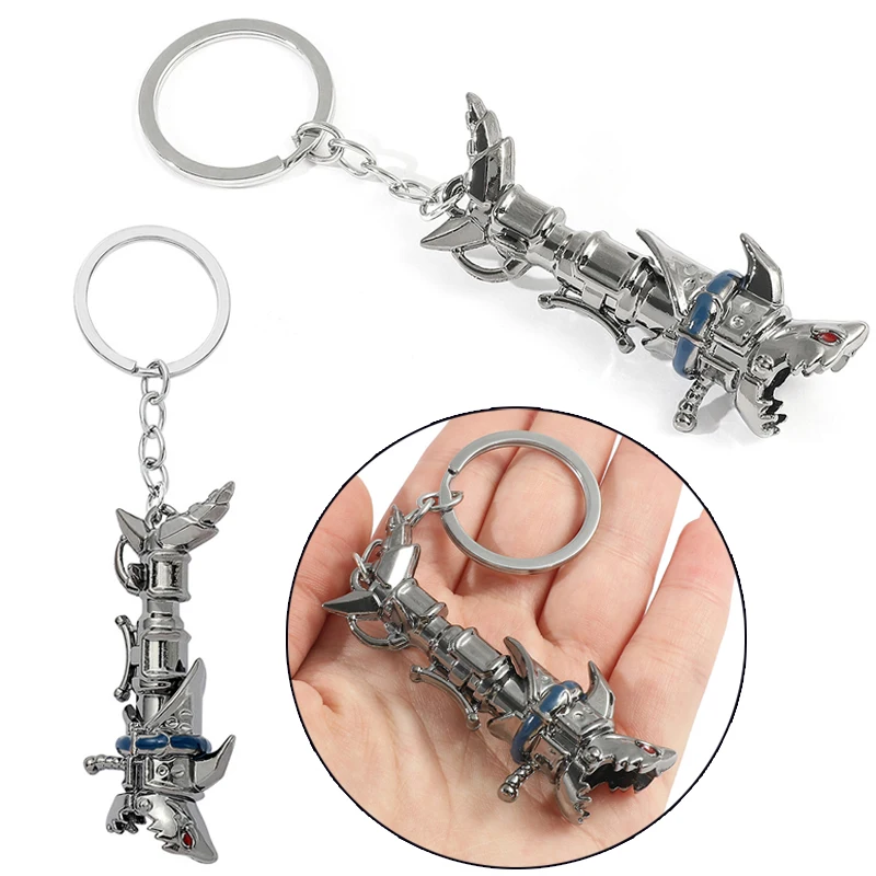 Arcane Jinx хип-хоп забавный кулон брелок-держатель из нержавеющей стали мультфильм