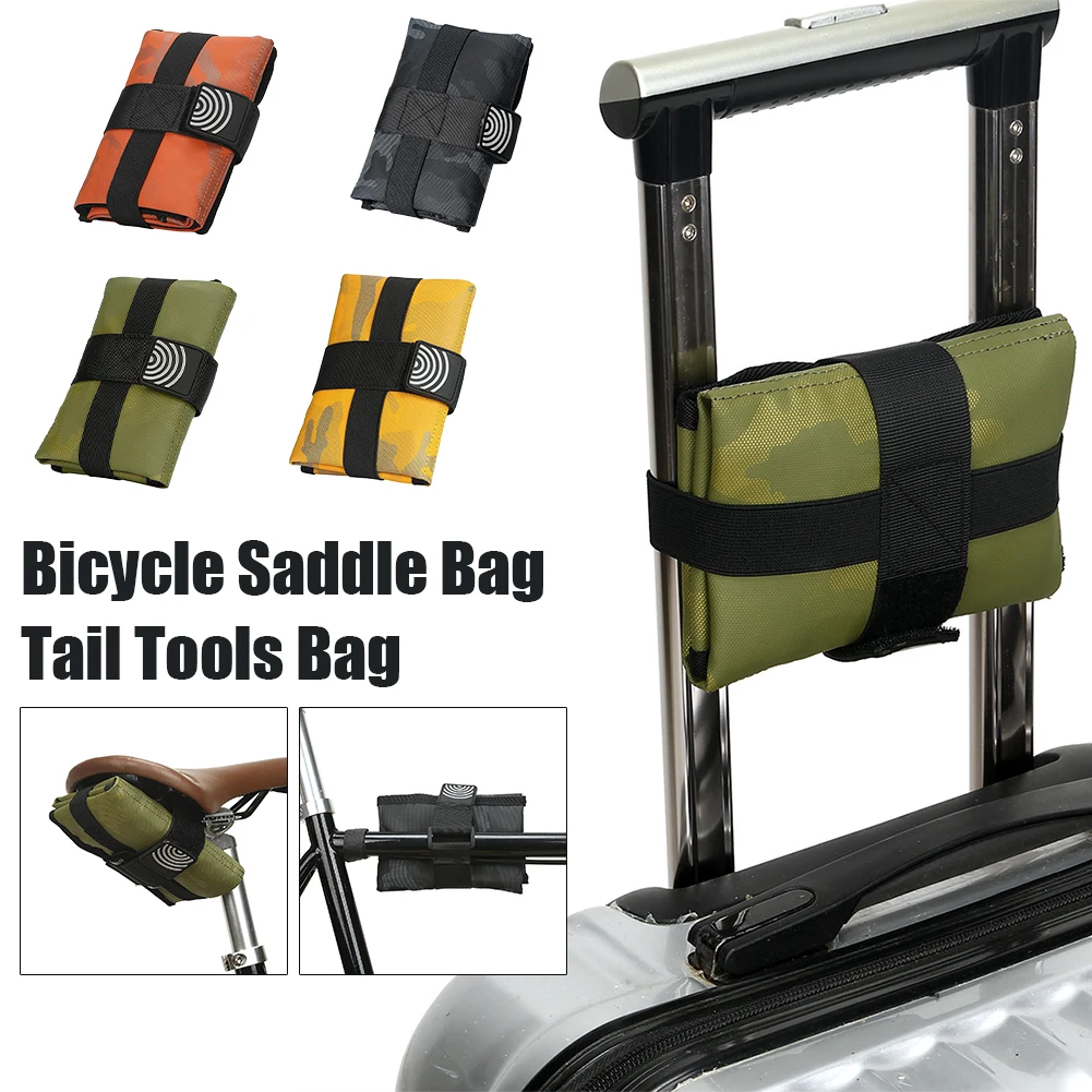 

Bicycle Saddle Bag Tail Tool Bag Bike Repair Tool Storage Case Saddle Pouch Burrito Pack Roll Bag Bicycle Accessories