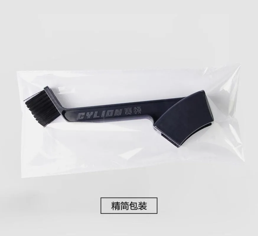 

Новый портативный очиститель для мотоциклетной велосипедной цепи с двумя головками, прочная щетка для чистки, многоразовый инструмент для чистки велосипедной цепи, шестерни