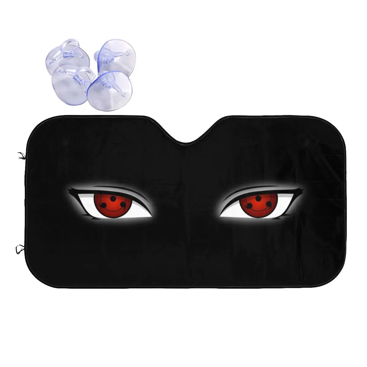 

Eye Windshield Sunshade Anime Cute Car Front Window Visor 70x130cm Sun Visor Sunscreen Curtain
