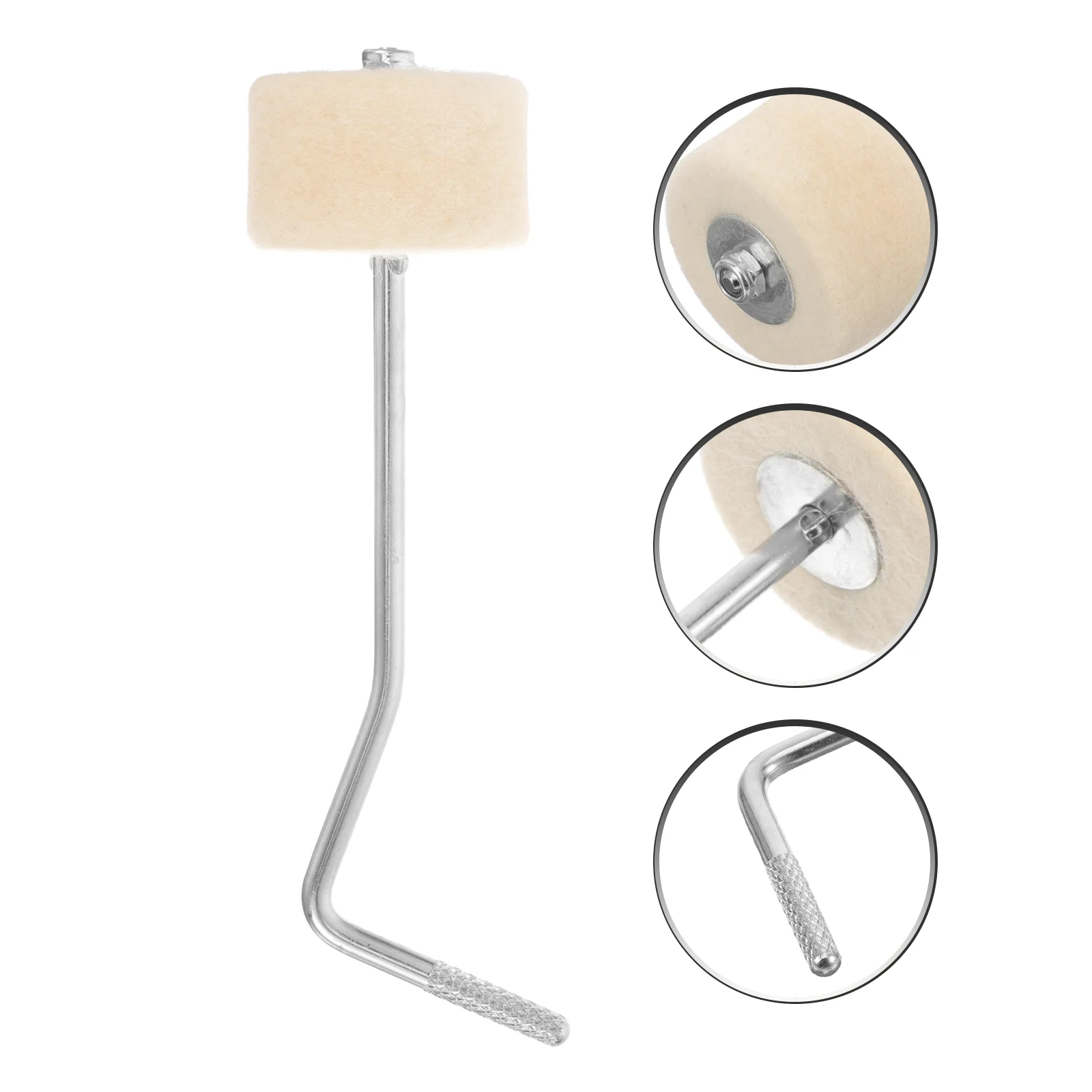 

Bass Drum Pedal Beater Weights Kick Foot Hammer Accessories Single Double Metal